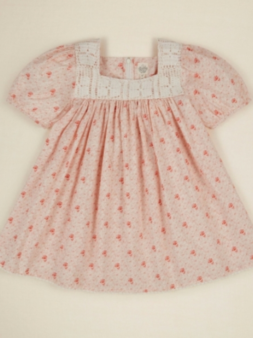 Apolina | Red Calico Floral Tina Dress